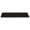 Tapis d'escalier auto-adhésifs 30 pcs marron foncé 60x25 cm 