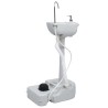 Ensemble de toilette support de lavage des mains réservoir eau 