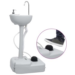 Ensemble de toilette support de lavage des mains réservoir eau 