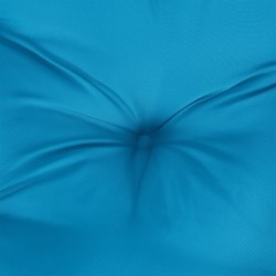 Coussin de banc de jardin bleu clair 150x50x7 cm tissu oxford 
