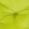 Coussin de banc de jardin vert brillant 150x50x7cm tissu oxford 