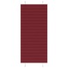 Store plissé rouge bordeaux 90x200 cm largeur du tissu 89,4 cm 