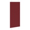 Store plissé rouge bordeaux 90x200 cm largeur du tissu 89,4 cm 
