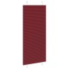 Store plissé rouge bordeaux 90x200 cm largeur du tissu 89,4 cm 