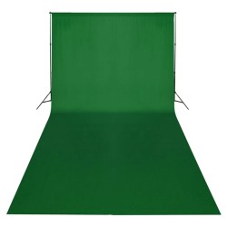 Kit de studio photo avec éclairage toile de fond et réflecteur 