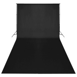Kit de studio photo avec éclairage toile de fond et réflecteur 