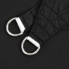 Voile de parasol tissu oxford triangulaire 3x3x3 m noir 