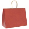 Sacs en papier 250 pcs avec poignées rouge 32x17x25 cm 