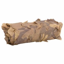 Filet de camouflage avec sac de rangement 525x205 cm sable 