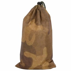 Filet de camouflage avec sac de rangement 525x205 cm sable 