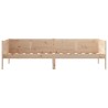 Lit de jour sans matelas bois de pin massif 80x200 cm 