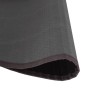 Tapis rond marron foncé 60 cm bambou 