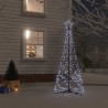 Arbre de Noël cône 200 LED Blanc froid 70x180 cm 