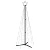 Arbre de Noël cône 200 LED Blanc froid 70x180 cm 