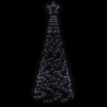 Arbre de Noël cône 200 LED Blanc froid 70x180 cm 