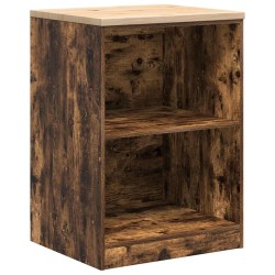 Armoires de garage 6 pcs chêne fumé bois d'ingénierie 