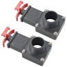 Vanne de portail de piscine 2 pcs 1,5" 