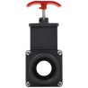 Vanne de portail de piscine 2 pcs 1,5" 
