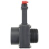 Vanne de portail de piscine 2 pcs 1,5" 