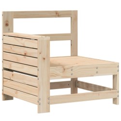 Salon de jardin 5 pcs bois de pin massif 