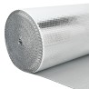 Reflecteur de chaleur radiateur double face 0,6x50 m de vidaXL 