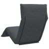 Chaise longue pliante anthracite 175x54x8,5 cm tissu oxford 