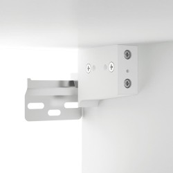 Armoires murales 2 pcs Blanc 60x36,5x35 cm Bois d'ingénierie 