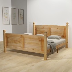Cadre de lit sans matelas Pin mexicain Corona 160x200 cm 