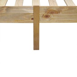 Cadre de lit sans matelas Pin mexicain Corona 160x200 cm 