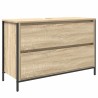 Meuble salle de bain lavabo tiroirs chêne sonoma 90x34,5x60 cm 