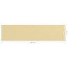 Écran de balcon Beige 75x300 cm PEHD 