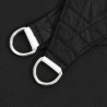 Voile de parasol tissu oxford rectangulaire 5x8 m noir 