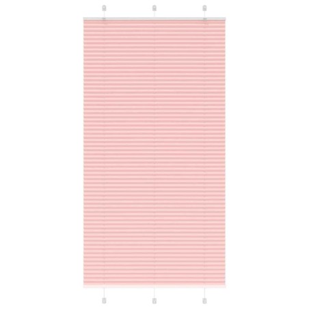 Store plissé rose 110x200 cm largeur du tissu 109,4cm polyester 