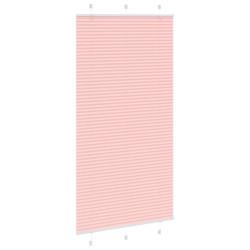 Store plissé rose 110x200 cm largeur du tissu 109,4cm polyester 