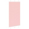 Store plissé rose 110x200 cm largeur du tissu 109,4cm polyester 