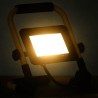 Projecteur à LED avec poignée 30 W Blanc chaud  