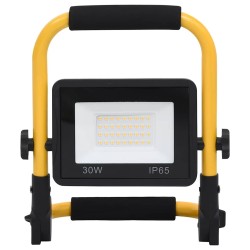 Projecteur à LED avec poignée 30 W Blanc chaud  