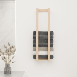 Porte-serviette 23x18x90 cm Bois de pin massif 