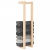 Porte-serviette 23x18x90 cm Bois de pin massif 