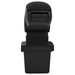 Accoudoir de voiture noir 15x31,5x(35-51) cm ABS 