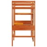 Cadre de lit superposé sans matelas 90x190cm bois de pin massif 
