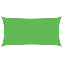 Voile d'ombrage 160 g/m² Vert clair 2x4 m PEHD 