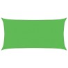Voile d'ombrage 160 g/m² Vert clair 2x4 m PEHD 