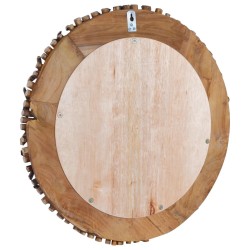 Miroir mural 60 cm Teck Rond 