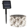 Lampes solaires 5 pcs 5x200 LED Blanc froid Intérieur Extérieur 