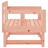 Chaises de jardin lot de 2 cm bois massif douglas 