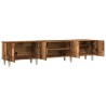Meuble TV vieux bois 180x31,5x40 cm bois d'ingénierie 