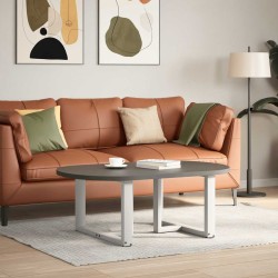 Pieds de table basse en T, 2 pièces, blanc, 60 x 25 x (42-43) cm, acier 