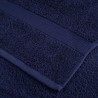 Serviettes d'invité de qualité sup. SOLUND 10 pcs bleu marine 