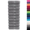 Serviettes d'invité de qualité supérieure SOLUND 10 pcs gris 